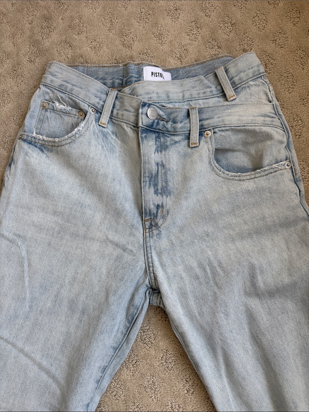 PISTOLA ASYMMETRICAL JEANS